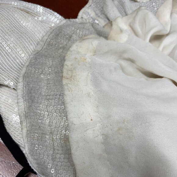 Diane Von Fursetenberg DVF Sequin Wrap Dress 0 - Picture 8 of 8